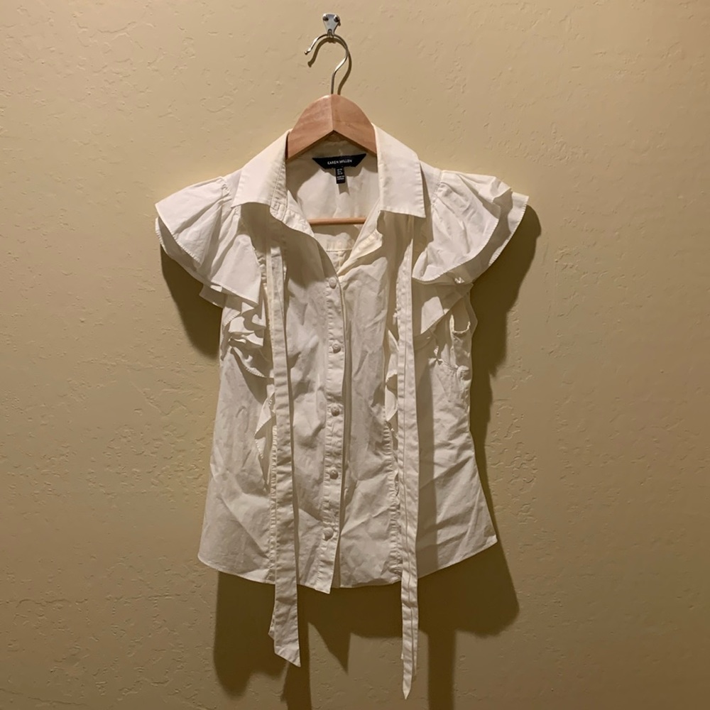 Karen Millen white shirt - staple piece!